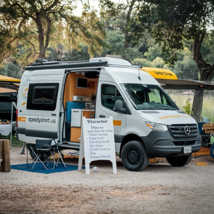 can you reach yellow post capsites in a sprinter van