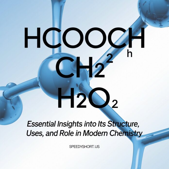 HCOOCH CH2 H2O