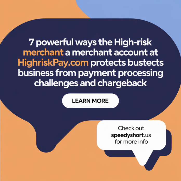 high risk merchant account at highriskpay.com