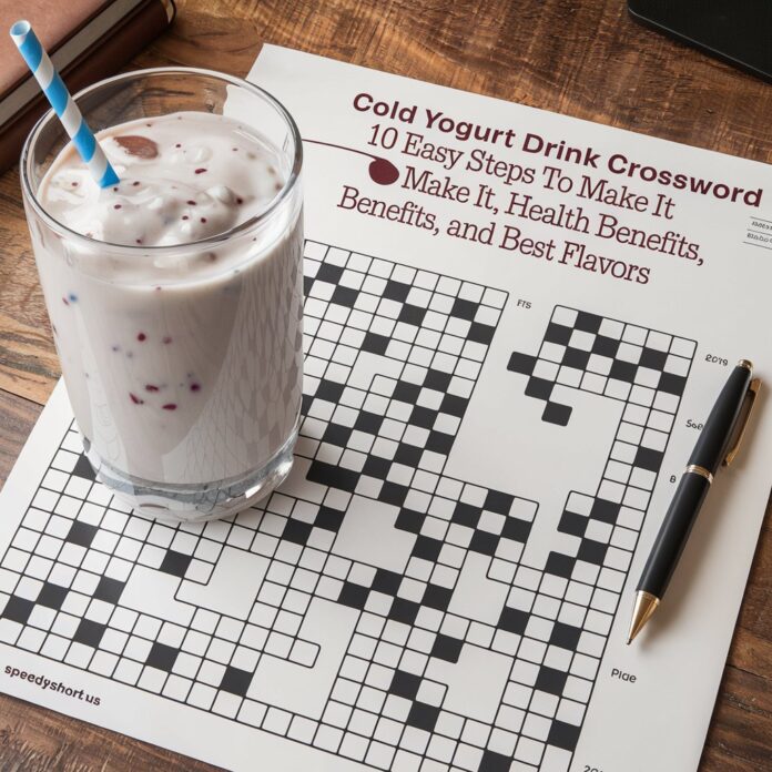 Cold Yogurt Drink Crossword